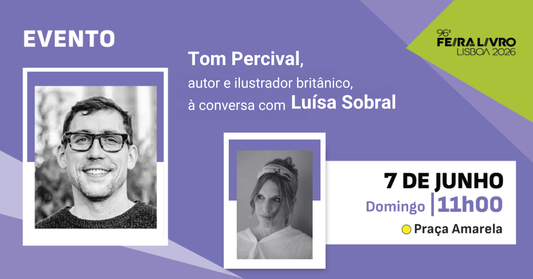 Tom Percival pela primeira vez em Portugal!