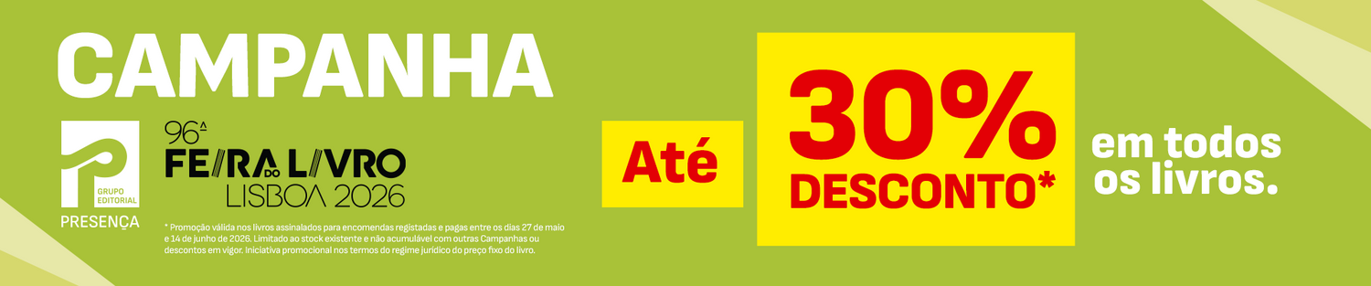 Até 30% em todos os livros