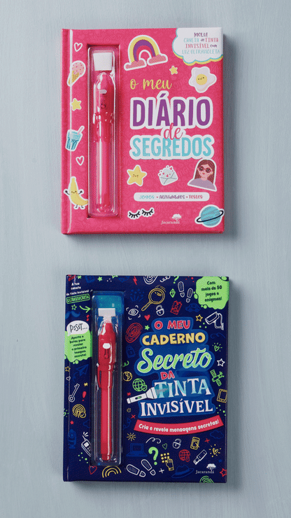 O Meu Caderno Secreto da Tinta Invisivel