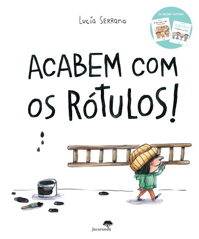 Capa do livro infantil ‘Acabem com os Rótulos!’ de Lucía Serrano