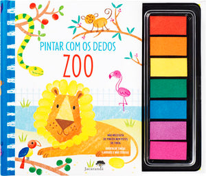 Zoo-Pintar com os dedos