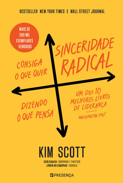 [EBOOK] Sinceridade Radical: Consiga o que quer, dizendo o que pensa