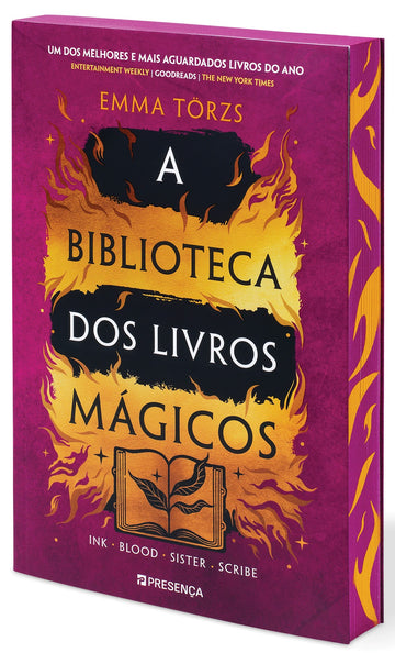 A Biblioteca dos Livros Mágicos — Edição especial com sprayed edges