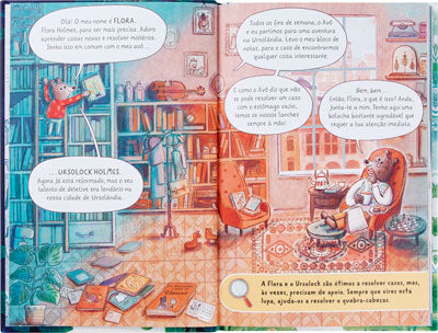 Flora e Ursolock Holmes – O caso da flor desaparecida
