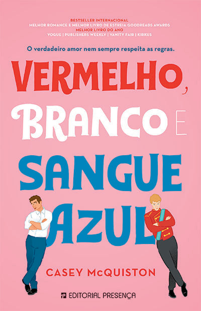 Livro «Vermelho, Branco e Sangue Azul», de Casey McQuiston na livraria online da Presença. Desconto em todos os livros