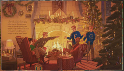 Natal em Hogwarts