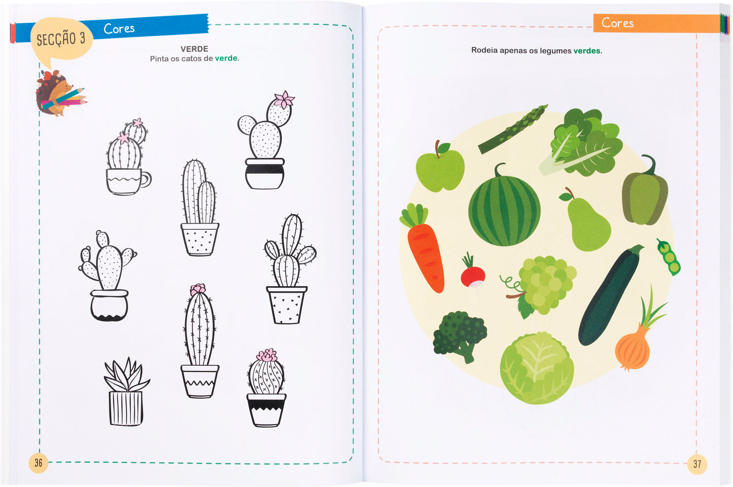O Meu Primeiro Livro de Atividades Pré-Escolar 5-6 anos