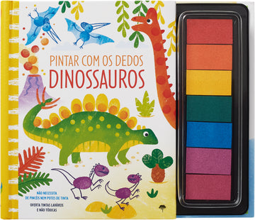 Dinossauros - Pintar com os Dedos