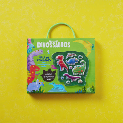 Dinossauros — Mala de Atividades com autocolantes balão