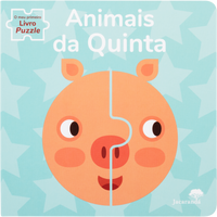 Animais da Quinta - O Meu Primeiro Livro Puzzle