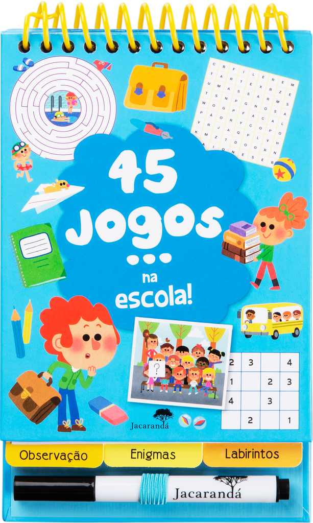 45 Jogos na escola - Livro de Celine Potard – Grupo Presença