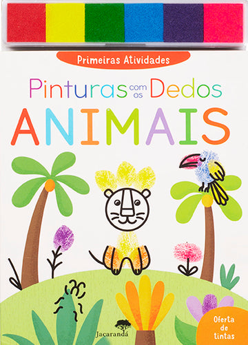 Pinturas com os Dedos Animais — Primeiras Atividades