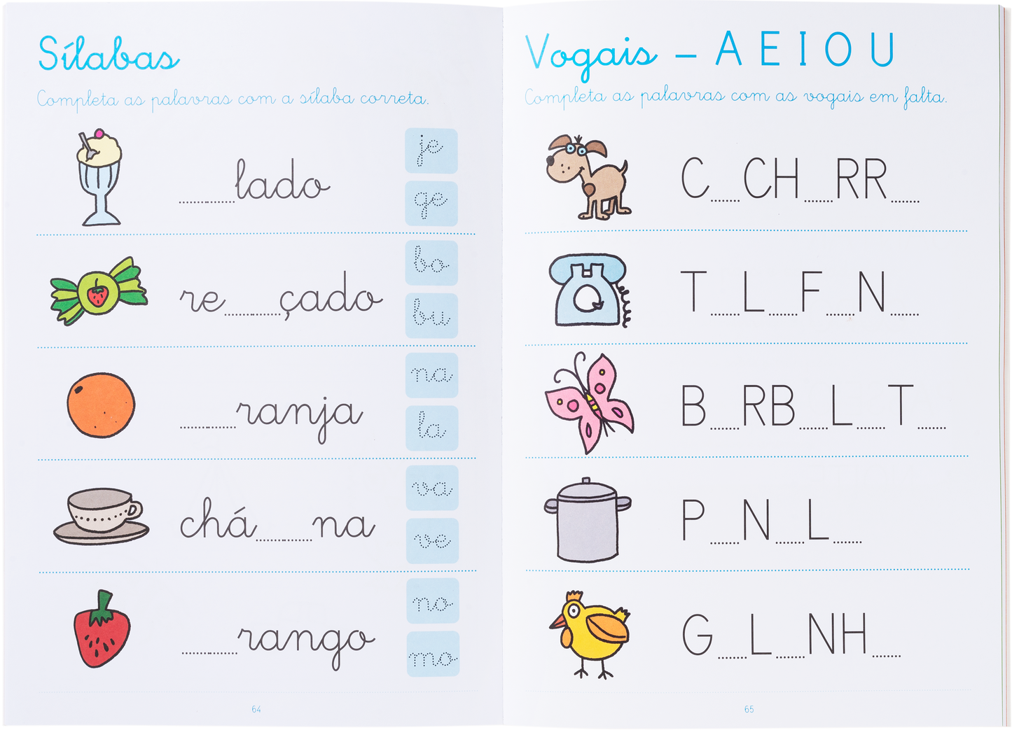 O Meu Caderno Montessori - Aprende a escrever letras e Números
