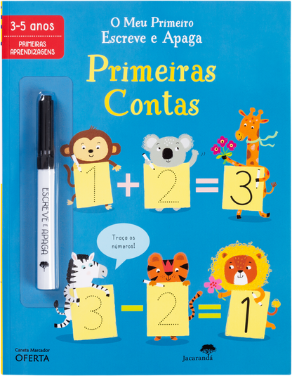 O Meu Primeiro Escreve e Apaga - Primeiras Contas
