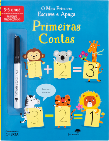 O Meu Primeiro Escreve e Apaga - Primeiras Contas