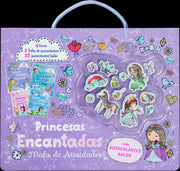 Princesas Encantadas - Mala de Atividades com Autocolantes
