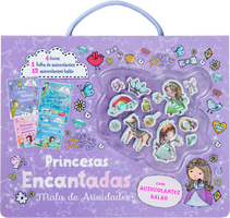 Princesas Encantadas - mala de atividades com autocolantes