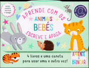 Aprende com os Animais Bebés - Escreve e Apaga