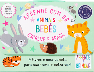 Aprende com os Animais Bebés - Escreve e Apaga