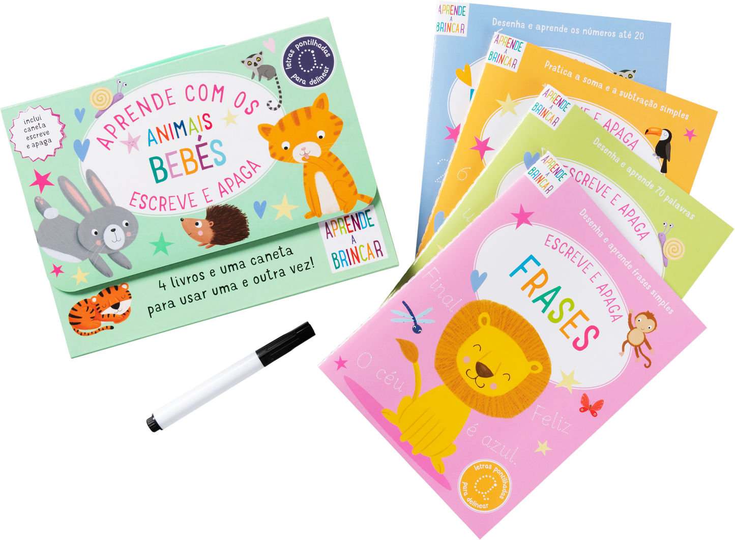 Aprende com os Animais Bebés - Escreve e Apaga