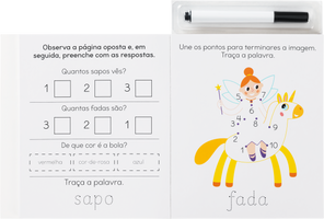 Primeiras Atividades - Escreve e Apaga Aprende com os Unicórnios