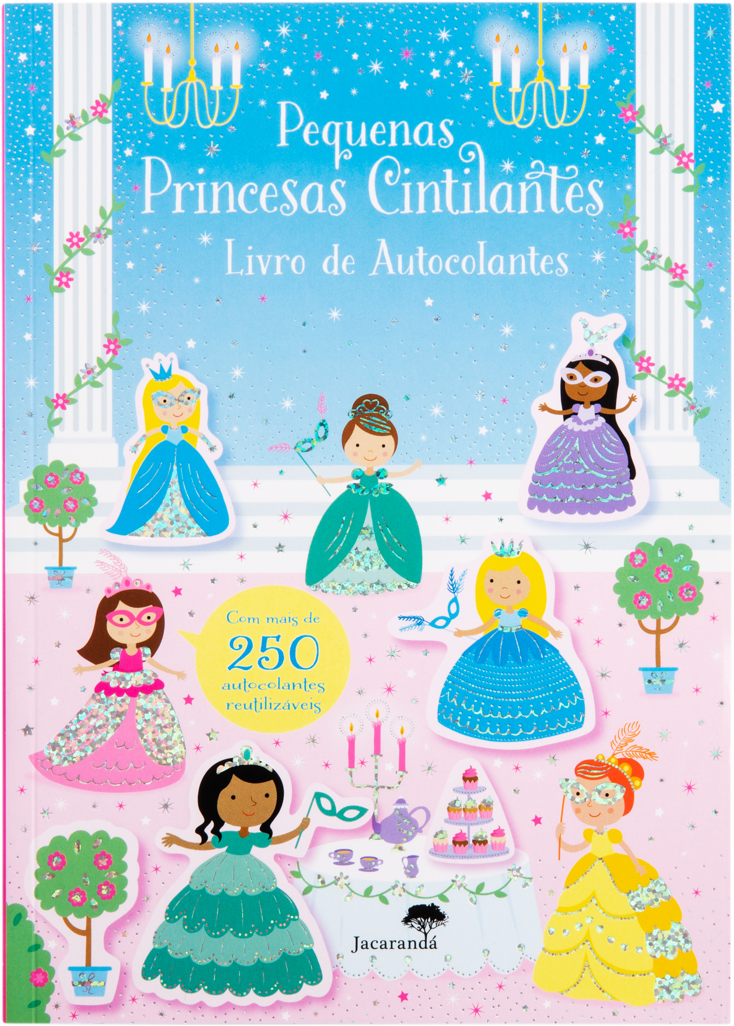 Pequenas Princesas Cintilantes - Livro de Autocolantes