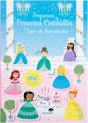 Pequenas Princesas Cintilantes - Livro de Autocolantes