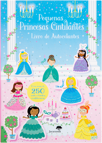 Pequenas Princesas Cintilantes - Livro de Autocolantes
