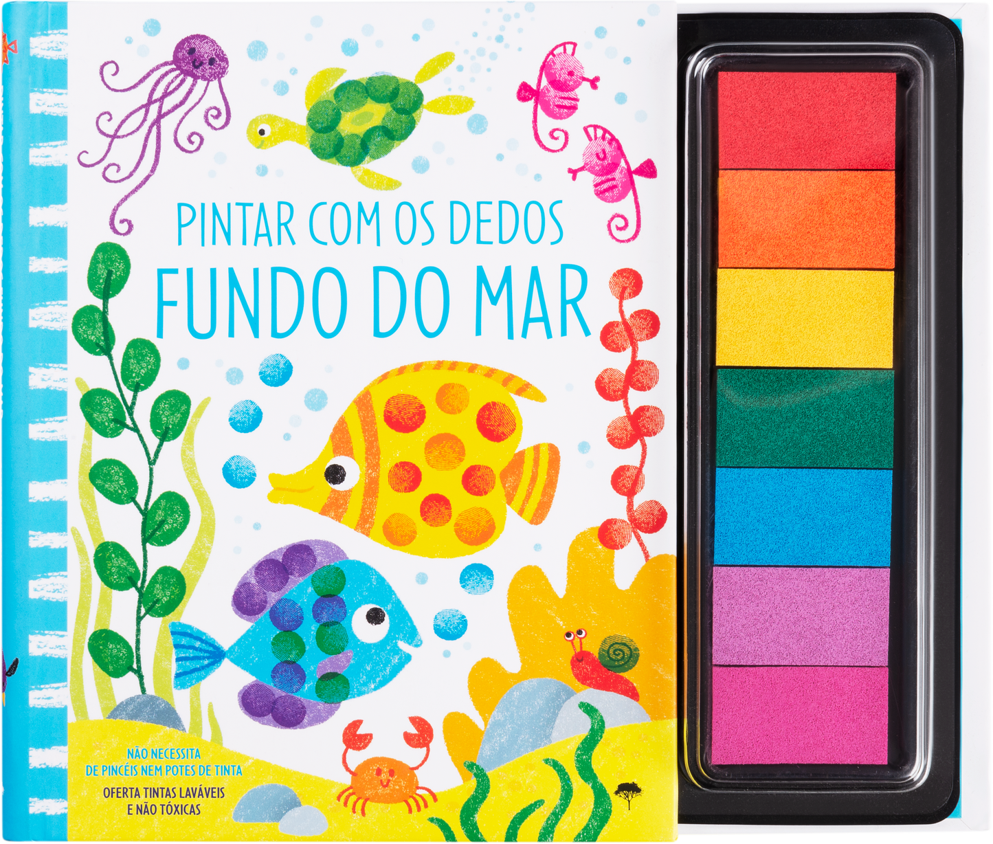 Fundo do Mar - Pintar com os Dedos