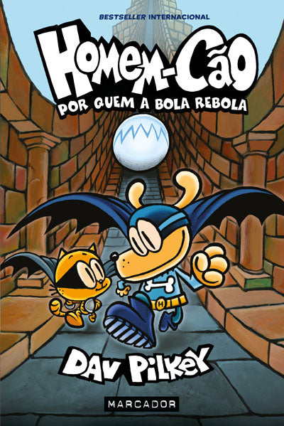 Livro «Por Quem a Bola Rebola - Homem-Cão 7», de Dav Pilkey na livraria online da Presença. Desconto em todos os livros