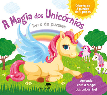 A Magia dos Unicórnios - Livro de Puzzles