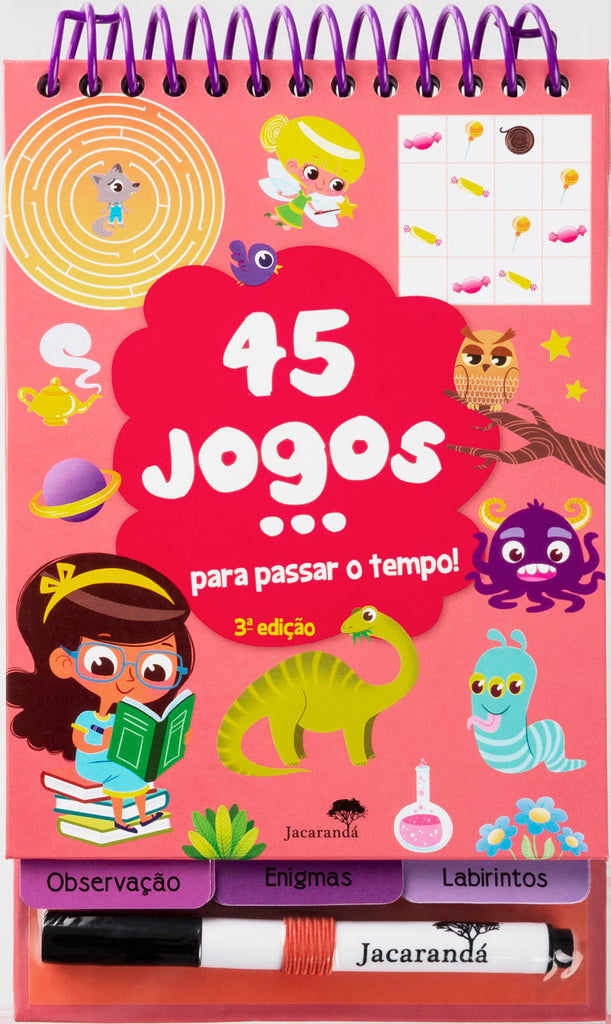 45 Jogos para passar o tempo - Livro de Marie Margo, Celine Potard ...