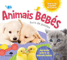 Animais Bebés - Livro de Puzzles