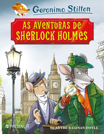 Livro «As Aventuras de Sherlock Holmes de Arthur Conan Doyle», de Geronimo Stilton na livraria online da Presença. Desconto em todos os livros