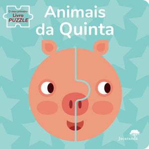 Animais da Quinta - O Meu Primeiro Livro Puzzle