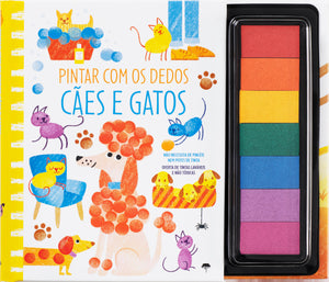 Pintar com os Dedos - Cães e gatos