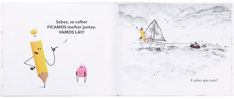 Quando o Lápis e a Borracha se Juntaram
