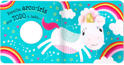 O Meu Unicórnio - Livro com fantoche de dedo